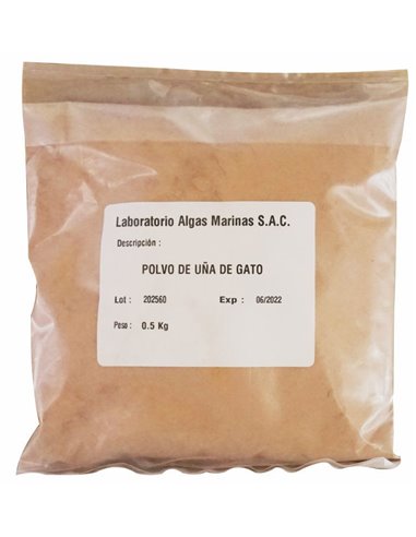 Cat's Claw (Uncaria tomentosa), pulver (500 g)