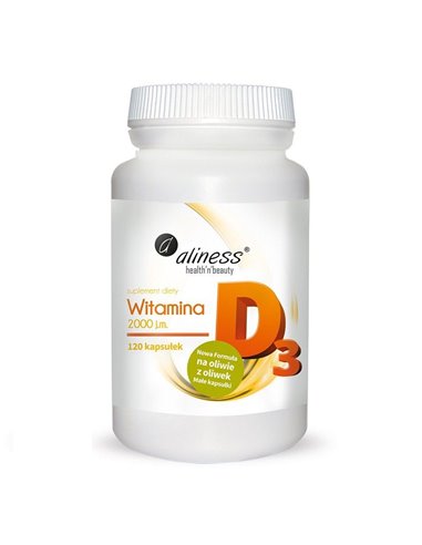 Vitamin D3 2000IU, 120 lock