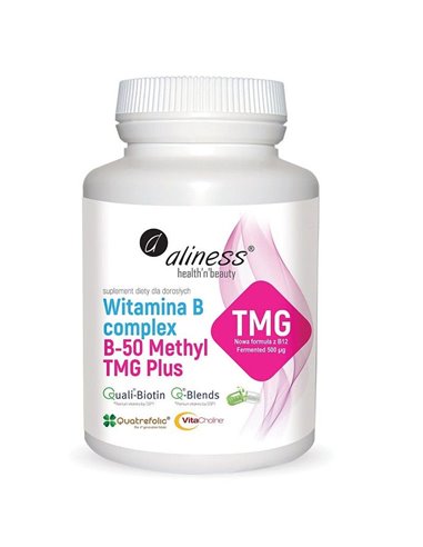Vitamina B Complex B-50 Methyl TMG PLUS, 100 lock.
