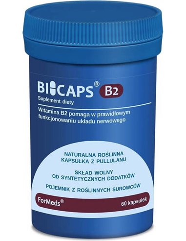 Vitamin B2 60 kapslar